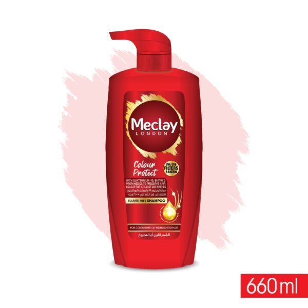 Meclay London Colour Protect Shampoo Red 660ML - Image 3