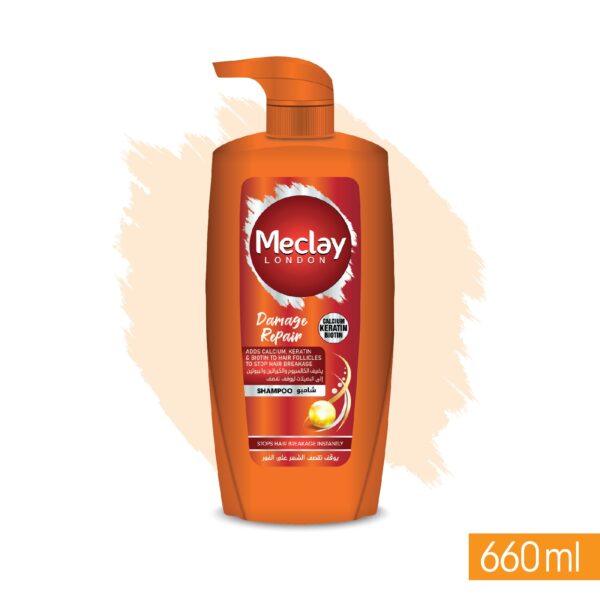 Meclay London Damage Repair Shampoo Orange 660ML - Image 2