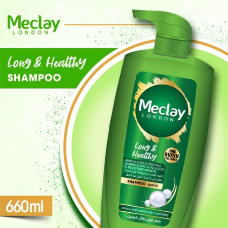 Meclay London Long & Healthy Shampoo Green 660ML