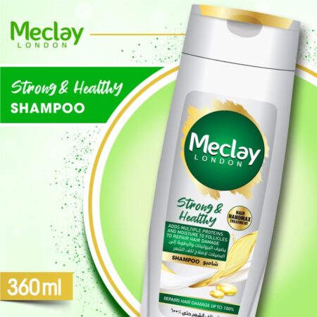 Meclay London Strong & Healthy Shampoo White 360ML