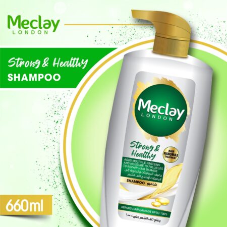 Meclay London Strong & Healthy Shampoo White 660ML