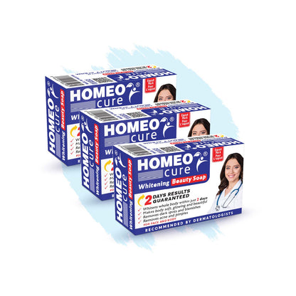 Homeo Cure Whitening Beauty Soap 2 Days Results Guaranteed (Pack of 3) - Image 2