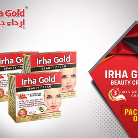 Irha Gold Beauty Cream (Pack Of 3)