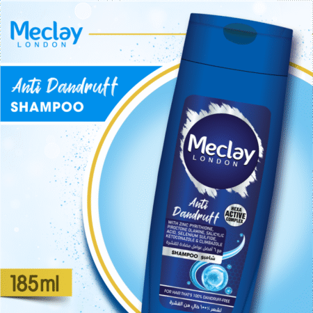 Meclay London Anti Dandruff Shampoo Blue 185ML