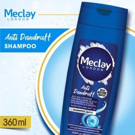 Meclay London Anti Dandruff Shampoo Blue 360ML