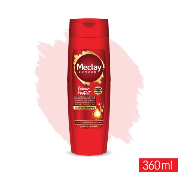 Meclay London Colour Protect Shampoo Red 360ML - Image 2