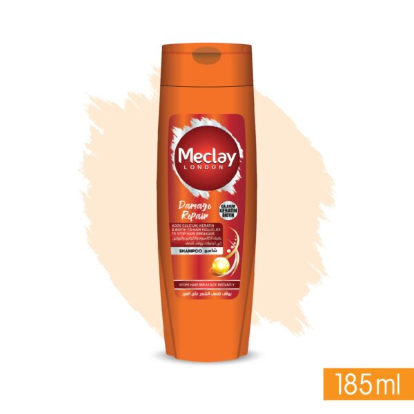 Meclay London Damage Repair Shampoo Orange 185ML - Image 2