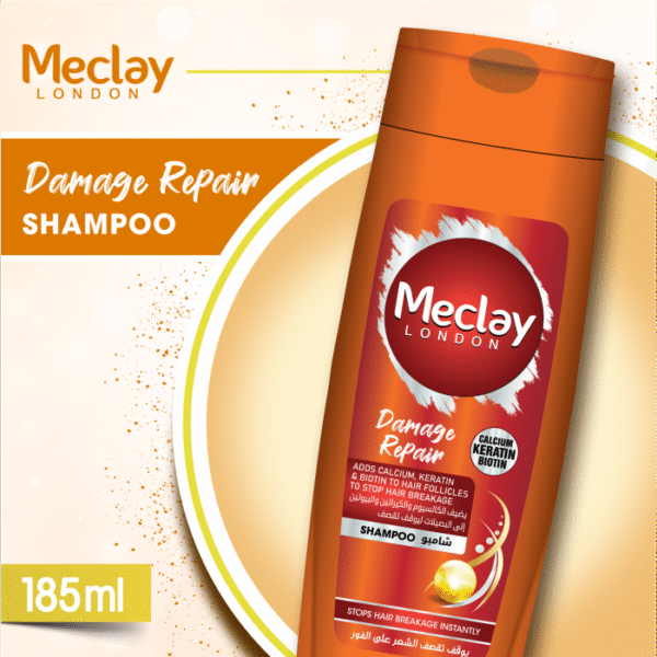 Meclay London Damage Repair Shampoo Orange 185ML