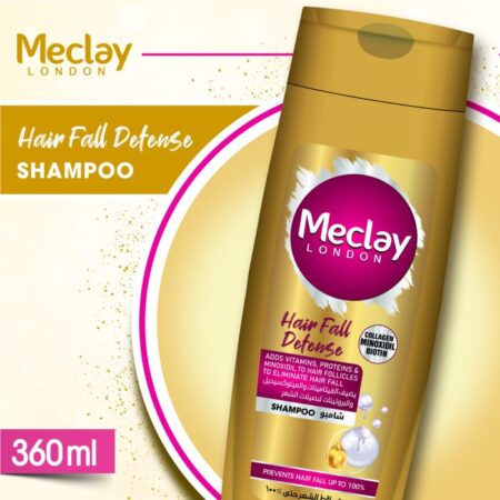 Meclay London Hair Fall Defense Shampoo Golden 360ML