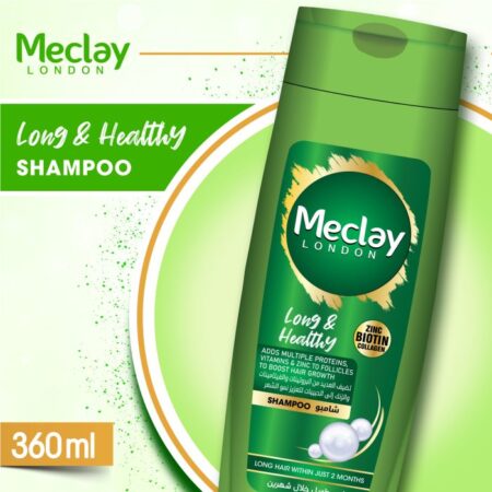 Meclay London Long & Healthy Shampoo Green 360ML