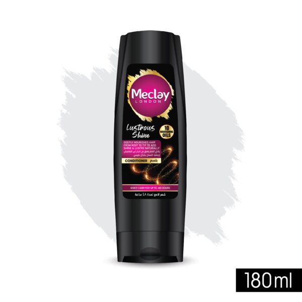 Meclay London Lustrous Shine Conditioner Black 180ML - Image 3