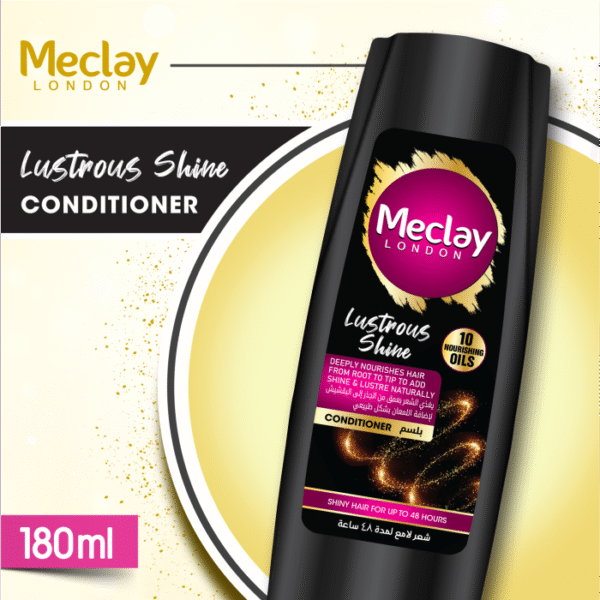 Meclay London Lustrous Shine Conditioner Black 180ML