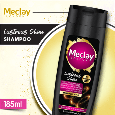 Meclay London Lustrous Shine Shampoo Black 185ML