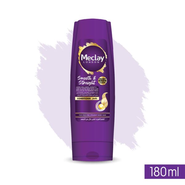 Meclay London Smooth & Straight Conditioner Purple 180ML