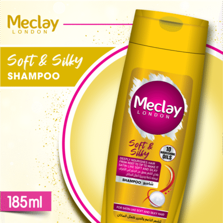 Meclay London Soft & Silky Shampoo Yellow 185ML