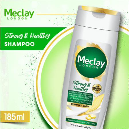 Meclay London Strong & Healthy Shampoo White 185ML