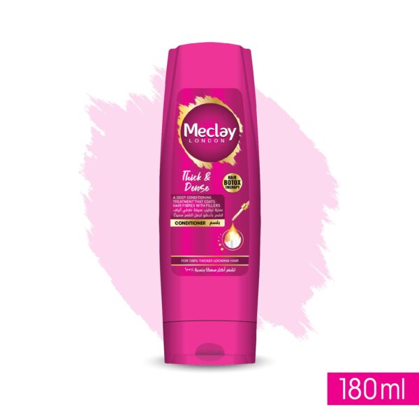 Meclay London Thick & Dense Conditioner Pink 180ML - Image 2