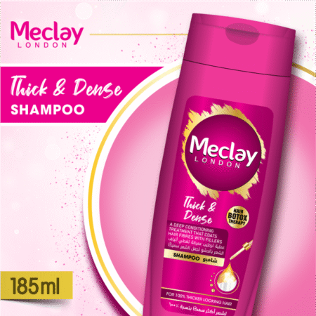 Meclay London Thick & Dense Shampoo Pink 185ML